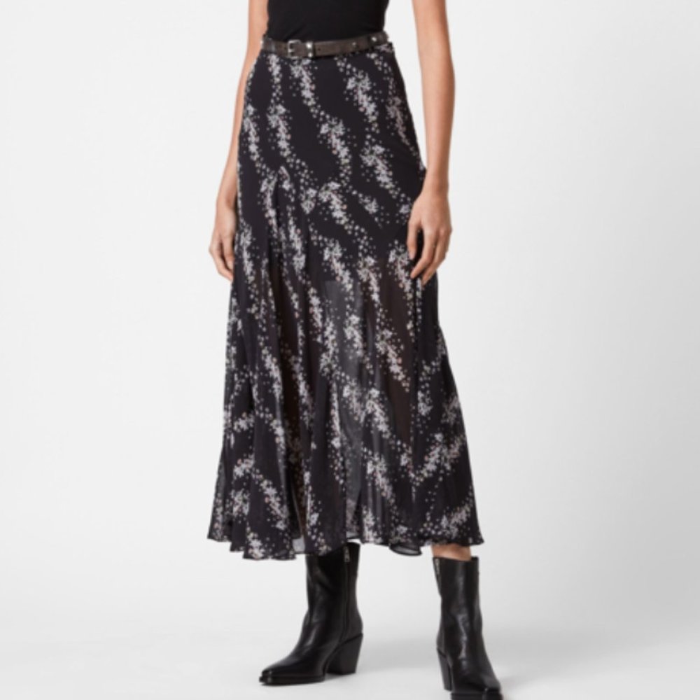 (NWOT) ALLSAINTS Cultivar Maxi Skirt